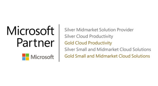 Gold Competency Microsoft Partner logo