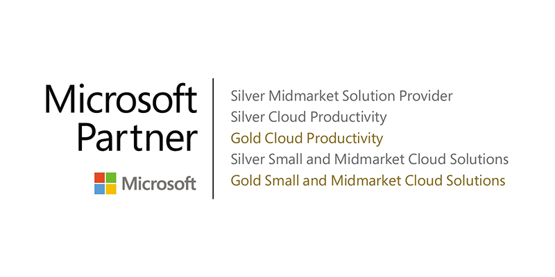 We’re a two-time Gold Competency Microsoft Partner